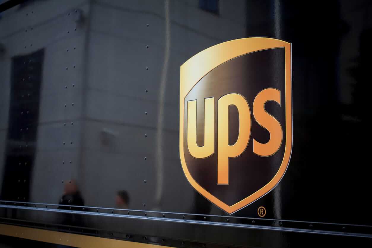 United Parcel Service, Inc_ logo on truck-by 100pk via iStock